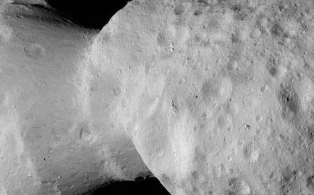NASA images show peanut-shaped asteroid during high-speed flyby